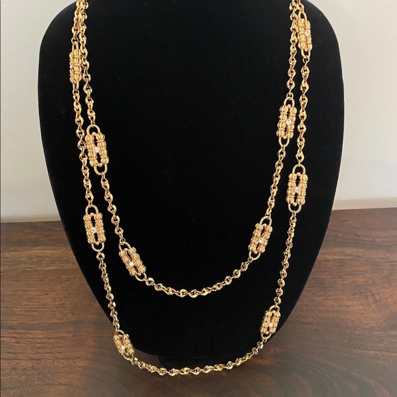 JBK Jewelry Jackie O Necklace Known As Coco Chanels Paperclip